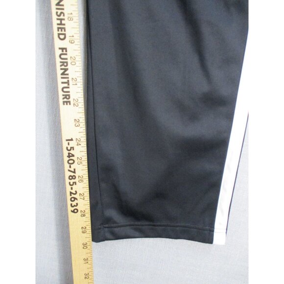 Adidas Black & White Essential Track Pants Athletic Warmup Bottoms XL - Picture 7 of 10